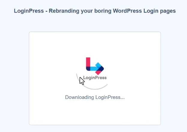 WP-loginpress-6-安装免费插件