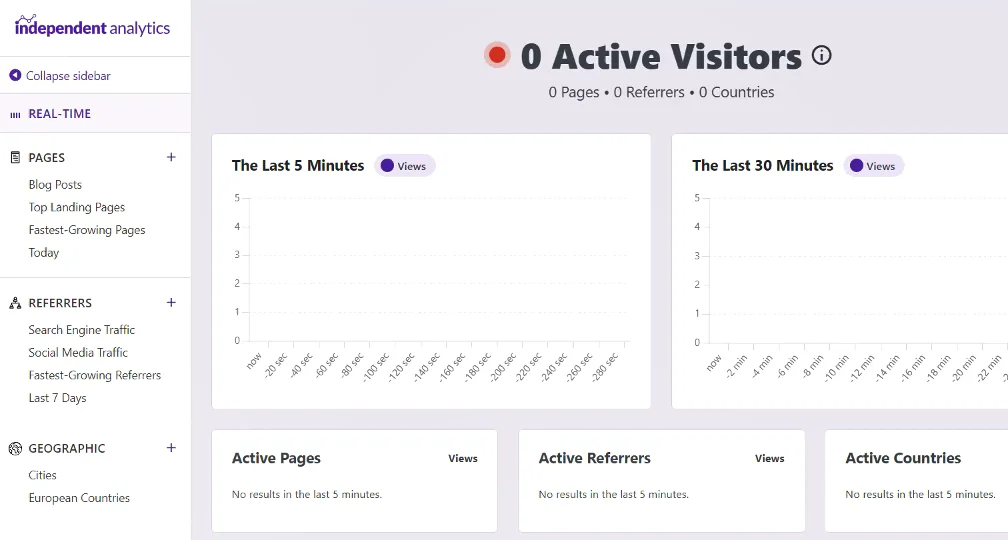 WP-Independent-Analytics-7-实时访客数据