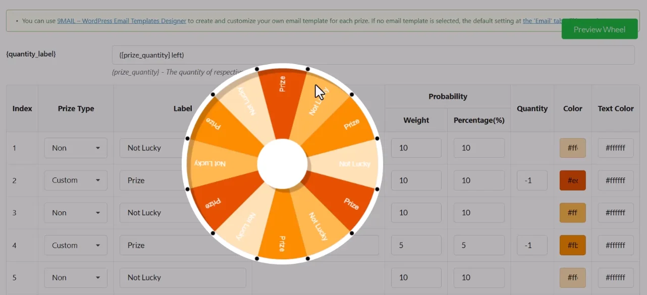 woocommerce-lucky-wheel-8-抽奖项目设置